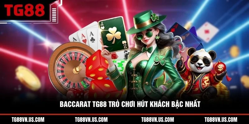 Baccarat TG88 trò chơi hút khách bậc nhất