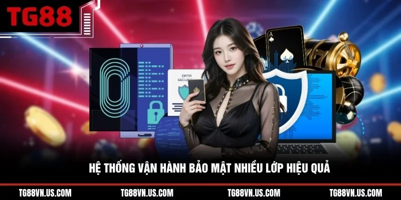 Hệ thống vận hành bảo mật nhiều lớp hiệu quả