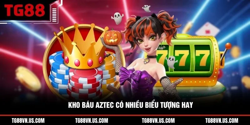 Kho báu Aztec có nhiều biểu tượng hay