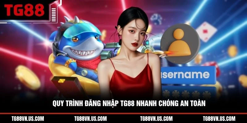 Quy trình đăng nhập TG88 nhanh chóng an toàn
