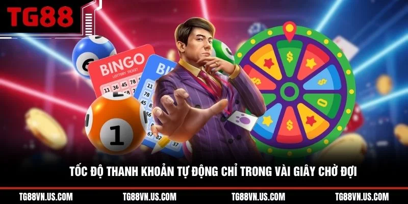 Tốc độ thanh khoản tự động chỉ trong vài giây chờ đợi 
